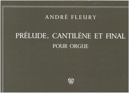 Prelude, Cantilene & Final