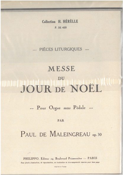 Messe du Jour de Noel