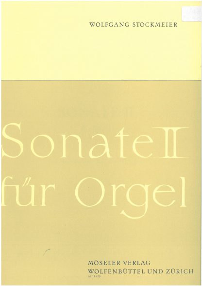 Sonata II for organ