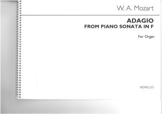 Adagio (from Piano Sonata In F) for organ