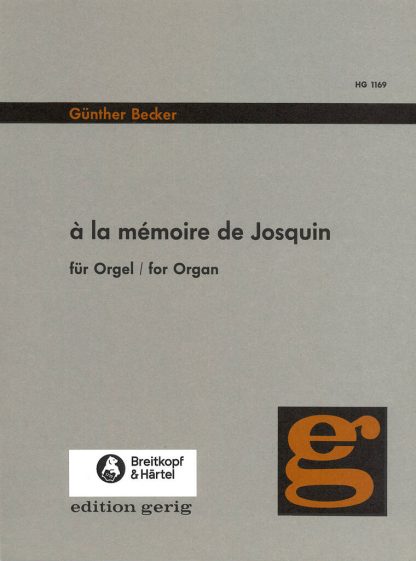 A la Memoire de Josquin