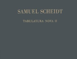 Tabulatura nova, Teil II