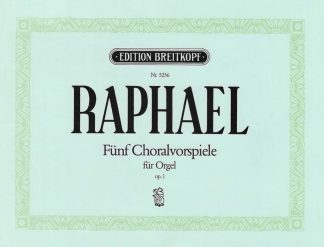 Funf Choralvorspiele op 1