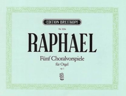 Funf Choralvorspiele op 1