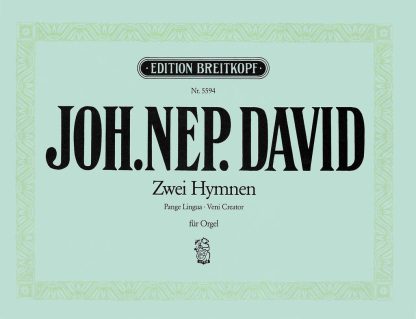 Two Hymnen: Pange Lingua, Veni