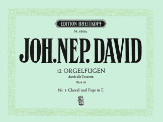 Twelve Orgelfugen Wk 66, Heft 3 E