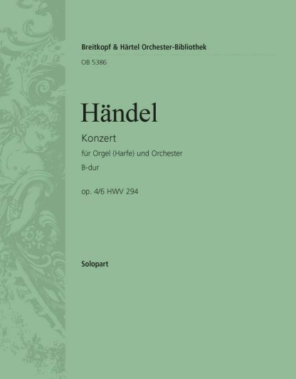 Orgelkonz B-dur op4/6 HWV294