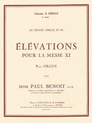 Six Elevations pour la Messe XI