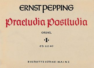 Praeludia - Postludia Band 1