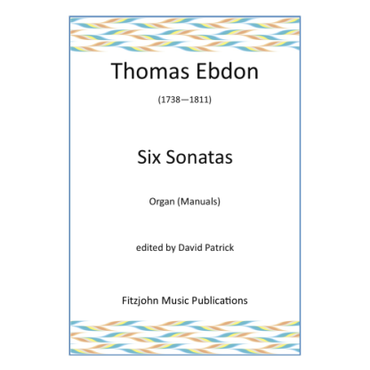 Six Sonatas (manuals only)