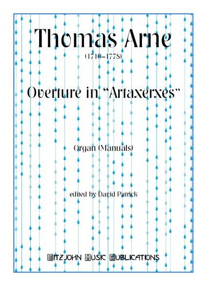 Overture in Artaxerxes (manuals only)