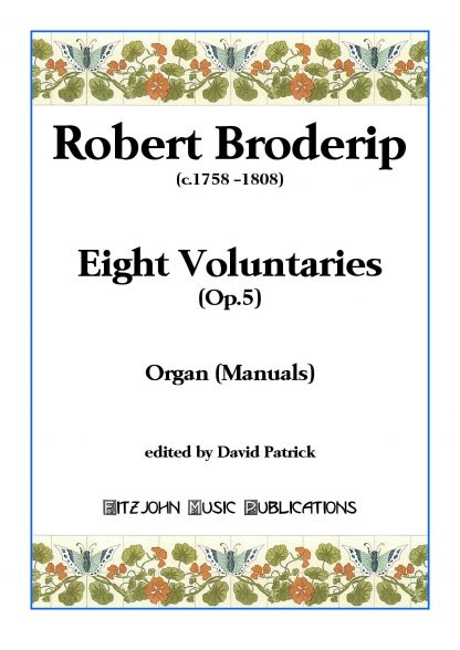 Eight Voluntaries Op 5 (manuals only)