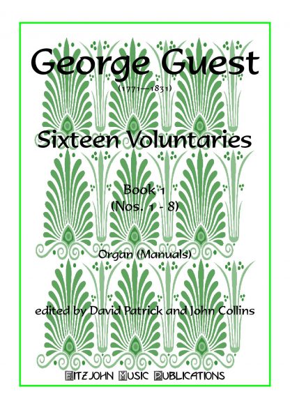 Sixteen Voluntaries Op 3 Book 1 (1 - 8) (manuals only)