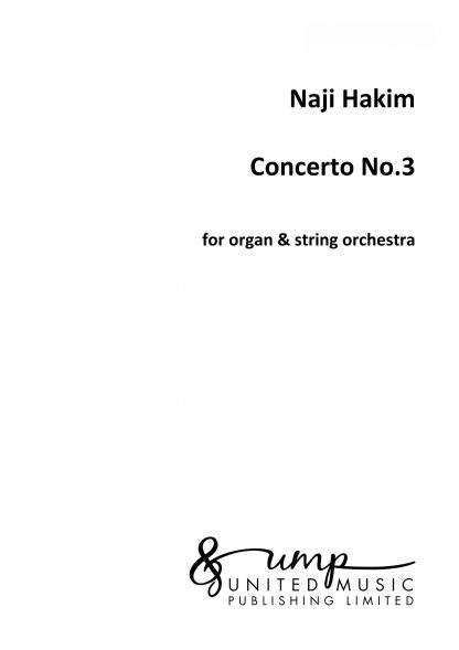 Concerto No 3 (A4 Full Score)