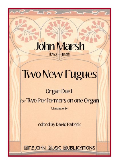 Two New Fugues (for two players on one organ) (manuals only)