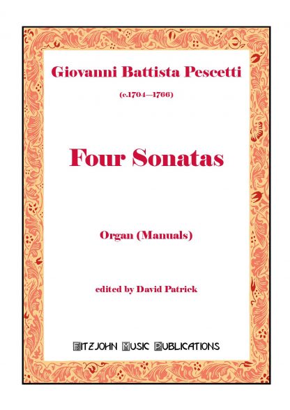 Four Sonatas (manuals only)