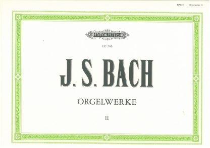 J S Bach Complete Organ Works in 9 volumes: Vol 2