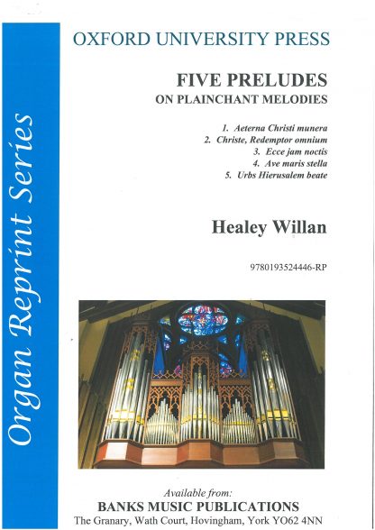 Five preludes on plainchant melodies