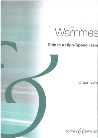 Ride In A High-Speed Train