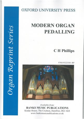 Modern Organ Pedalling
