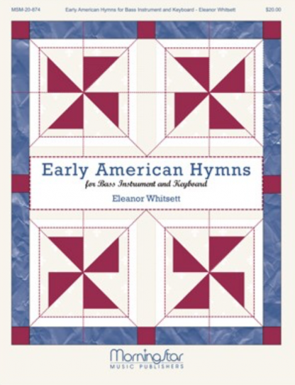 Early American Hymns  for Bass Instrument and Keyboard