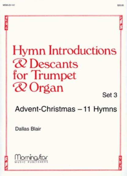 Hymn Introductions and Descants for Trumpet and Organ - Set 3