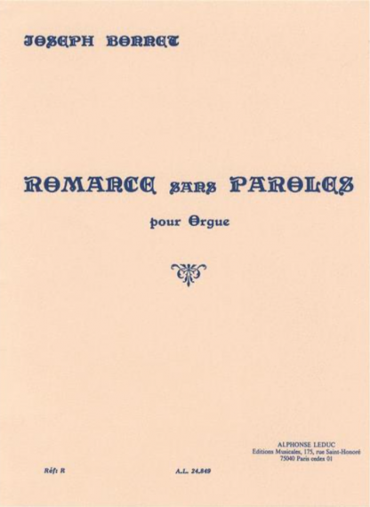 Romance Sans Paroles Op.7 No.8