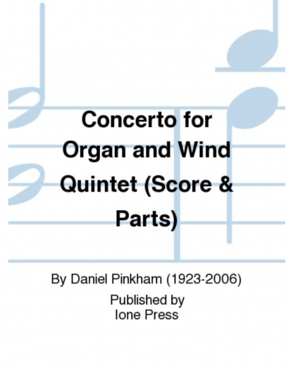 Concerto for Organ and Wind Quintet (Score & Parts)