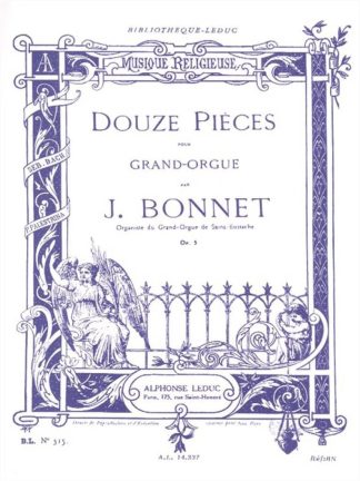 12 Pieces for Organ Vol 1 Op 5