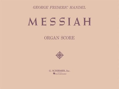 Messiah Organ Score