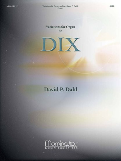 Variations for Organ on DIX