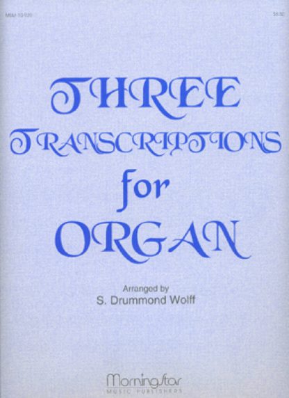 Three Transcriptions