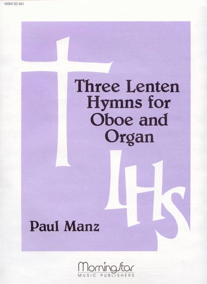 Three Lenten Hymns for Oboe and Organ