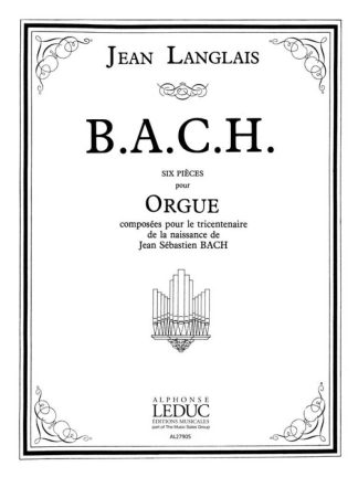 BACH: Six pieces for organ