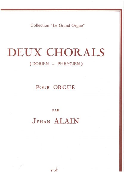 Two Chorals: Dorien - Phrygien