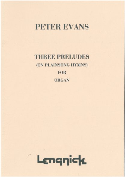 Three preludes on plainsong hymns