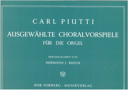 Ausgewahlte Choralvorspiele