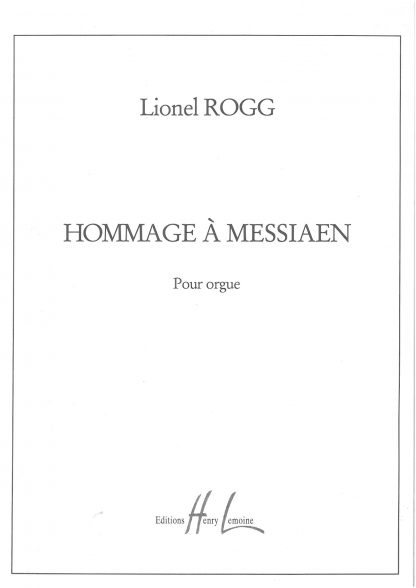 Hommage to Messiaen