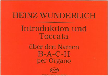 Introduction & Toccata on the name BACH