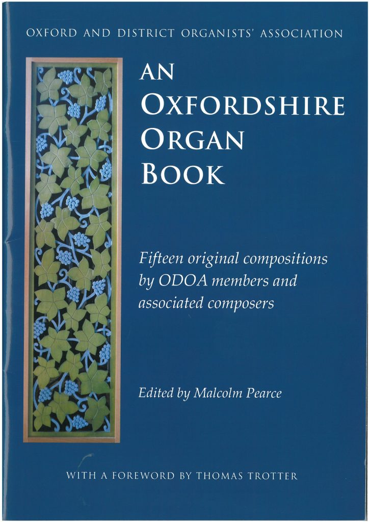 An Oxfordshire Organ Book Sheet Organ Music