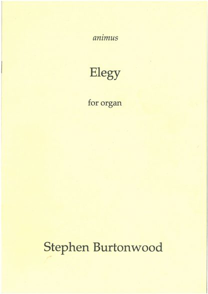 Elegy for organ