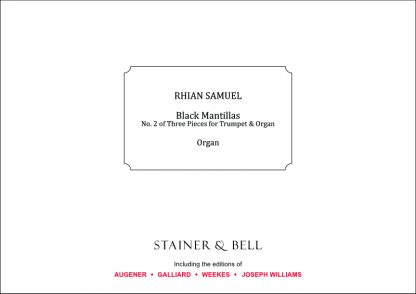 Black Mantillas (No 2 of Three Pieces for Trumpet & Organ)