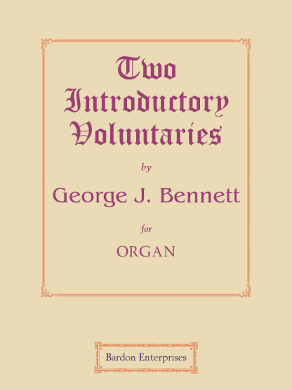 Two Introductory Voluntaries