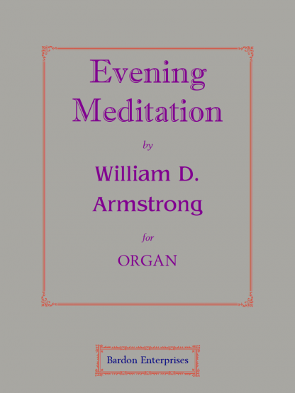 Evening Meditation