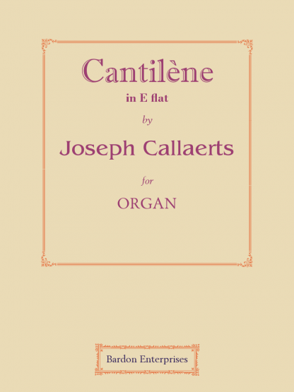 Cantilène in E flat