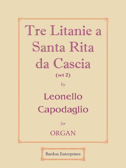 Tre Litanie a Santa Rita da Cascia