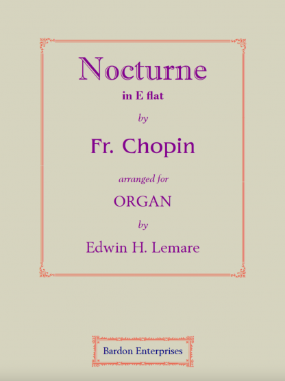 Nocturne in E flat