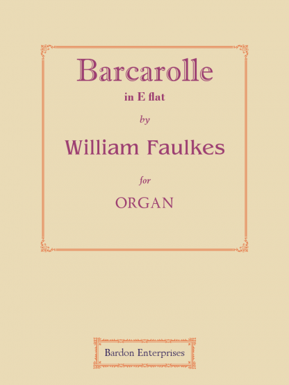 Barcarolle in E flat