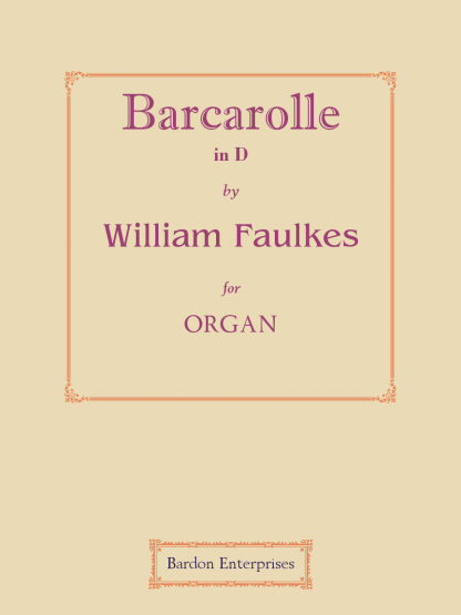 Barcarolle in D