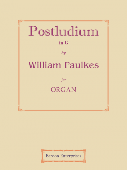 Postludium in G